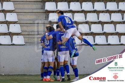Imatges del partit entre el Lleida CF i la UE Cornellà