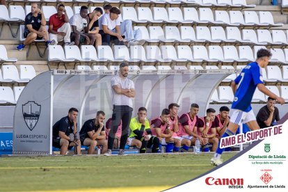 Imatges del partit entre el Lleida CF i la UE Cornellà