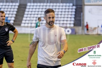 Imatges del partit entre el Lleida CF i la UE Cornellà