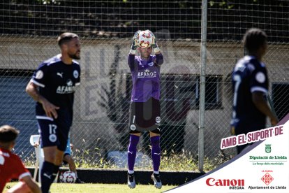 Imatges del partit entre el Girona B i l'Atlètic Lleida
