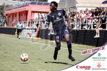 Imatges del partit entre el Girona B i l'Atlètic Lleida