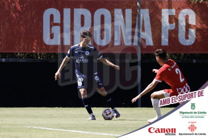 Imatges del partit entre el Girona B i l'Atlètic Lleida