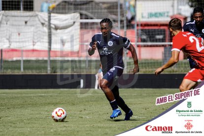 Imatges del partit entre el Girona B i l'Atlètic Lleida