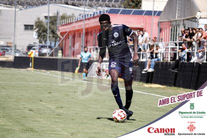 Imatges del partit entre el Girona B i l'Atlètic Lleida
