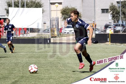 Imatges del partit entre el Girona B i l'Atlètic Lleida