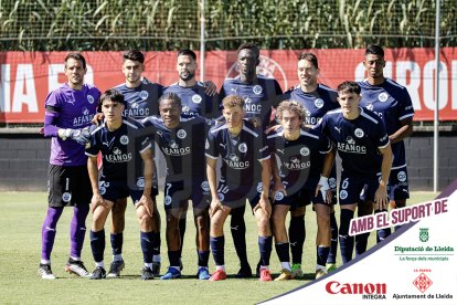 Imatges del partit entre el Girona B i l'Atlètic Lleida