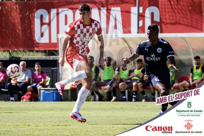 Imatges del partit entre el Girona B i l'Atlètic Lleida