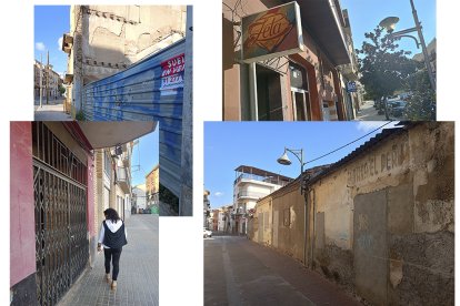 TANCATS. Rosigón i Krifos, al carrer Tamarit; Estravolto, a la plaça de la Llitera, i El Cine i l’antic Zeta, als extrems de l’avinguda Aragó, tots a Binèfar, porten anys tancats.