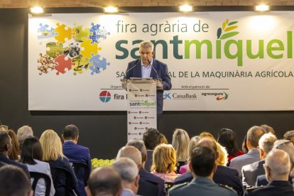Inauguració de la Fira de Sant Miquel de Lleida