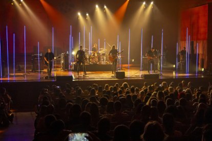 El xef Gonzalo Ferreruela, amb l’alcalde i el regidor de Joventut. - PAERIA