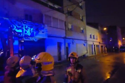 Ensorrament d'una casa al Secà de Sant Pere de Lleida.