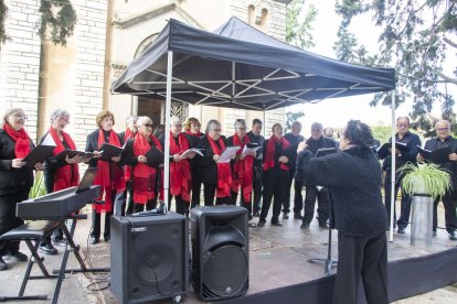 Cervera. Actuación de la coral Lacetània. - Laia Pedrós.