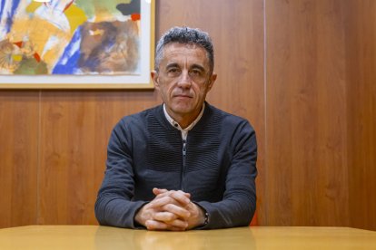 Vicenç Bascuñana, hermano de la joven leridana asesinada en 2004. - Jordi Echevarria