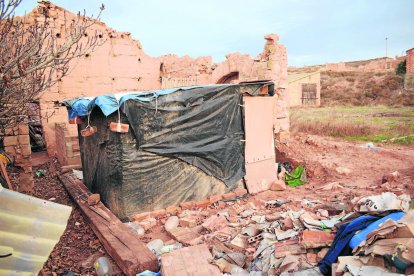 Cabana, afores de Saidí, novembre del 2017.. - FRANCESC SERÉS
