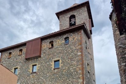 L’exterior del Palau Abacial, que acull l’Arxiu Comarcal. - AC ALTA RIBAGORÇA