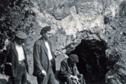 L’entrada d’una mina a l’Alta Ribagorça. - AC ALTA RIBAGORÇA