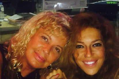 Barbara Rey y Sofía Cristo