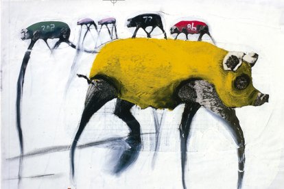 Fotograma de 'La Pista', de Gianluigi Toccafondo.