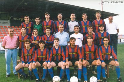 La plantilla de l’ascens a la Tercera Divisió