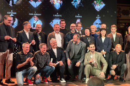 Imagen de la gala de entrega de premios, en Barcelona.