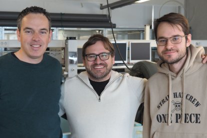 Tresanchez, Pallejà i Pradell, al laboratori