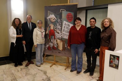 El acto de presentación de la nueva edición de la Fira de Títelles de Lleida.