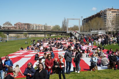 Imatges del Pícnic a la canalització del Segre a Lleida