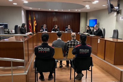 El juicio se ha celebrado en la Audiencia de Lleida.