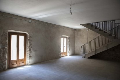 La segona torre del Castell de Concabella que s’ha rehabilitat. - C.MARSIÑACH