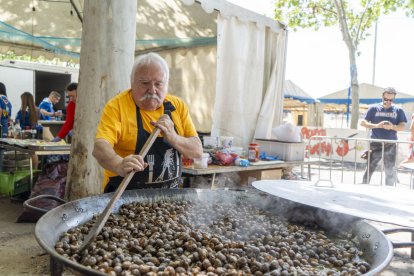 Els caragols van ser els protagonistes dels dinars i els sopars. - PAU PASCUAL