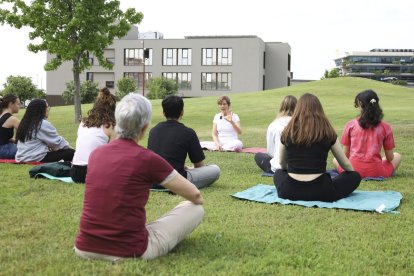 Concentració. Aconseguir l’atenció plena és un dels objectius principals. - FOTOS DE I.G.C.