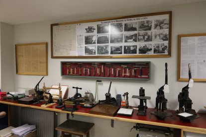 Varietat. En aquest espai hi podem trobar desenes de peces que plasmen l’evolució de la impremta al llarg dels segles i ens transporten en el temps. - I.G.C