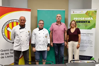 La presentació del curs, ahir al consell comarcal. - J.GÓMEZ