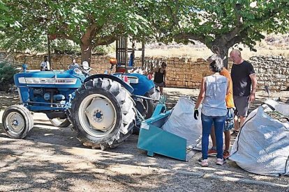 Les tasques es van centrar a desbrossar, podar arbres, recollir restes i fer una neteja general. - AJUNTAMENT DE MALDÀ
