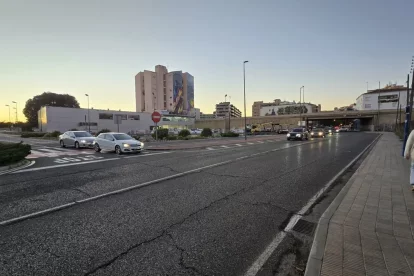 La cruïlla de la carretera Ll-11 amb l’avinguda de les Garrigues també es vol millorar. - JORDI ECHEVARRIA