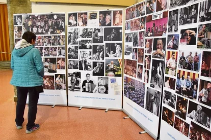 La mostra pot visitar-se a la sala de Sant Domènec de la Seu fins divendres. - C.SANS