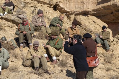 Fotografies: Aitona reviu la memòria de la Guerra Civil