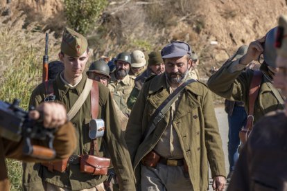 Fotografies: Aitona reviu la memòria de la Guerra Civil