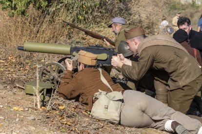 Fotografies: Aitona reviu la memòria de la Guerra Civil