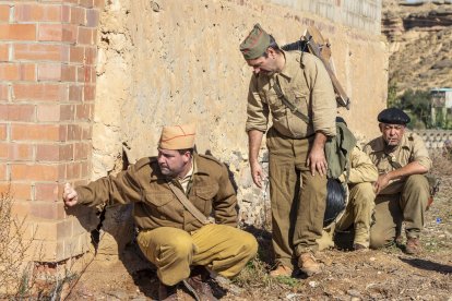 Fotografies: Aitona reviu la memòria de la Guerra Civil