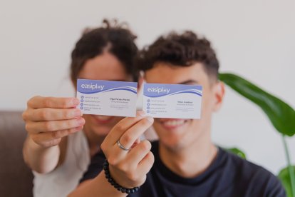 Olga Perxés i Nizar Gaabour, creadors d'Easiploy