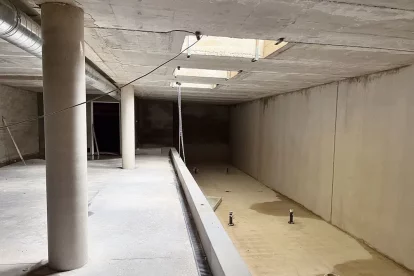 La zona wellness, on s’habilitarà una piscina de 20 metres. - M. CODINAS