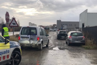 La col·lisió s'ha produït per encalç a l'altura del punt quilomètric 465 de l'N-II.