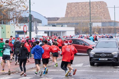 Un moment de la sortida solidària XMAS d'aquest dissabte.