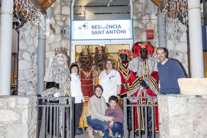 Els Reis arriben a Vielha.