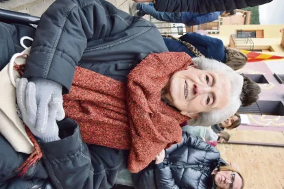 La imatge del mil·lenari s’inspira en el balcó del castell. - C.SANS