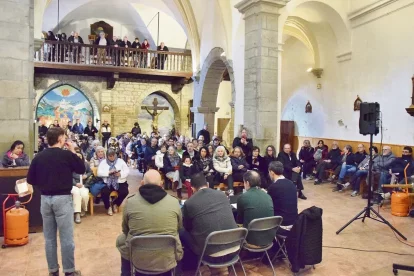 Carles Gascón va explicar detalls de la història. - C.SANS