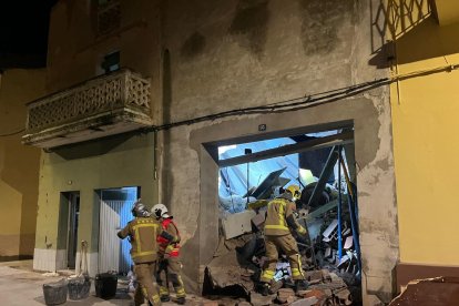 L'esfondrament de la casa de Vilanova de Bellpuig.