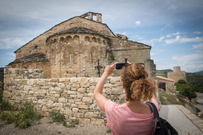La col·legiata del municipi de Castell de Mur.