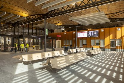 Així és la nova estació d'autobusos de Lleida
